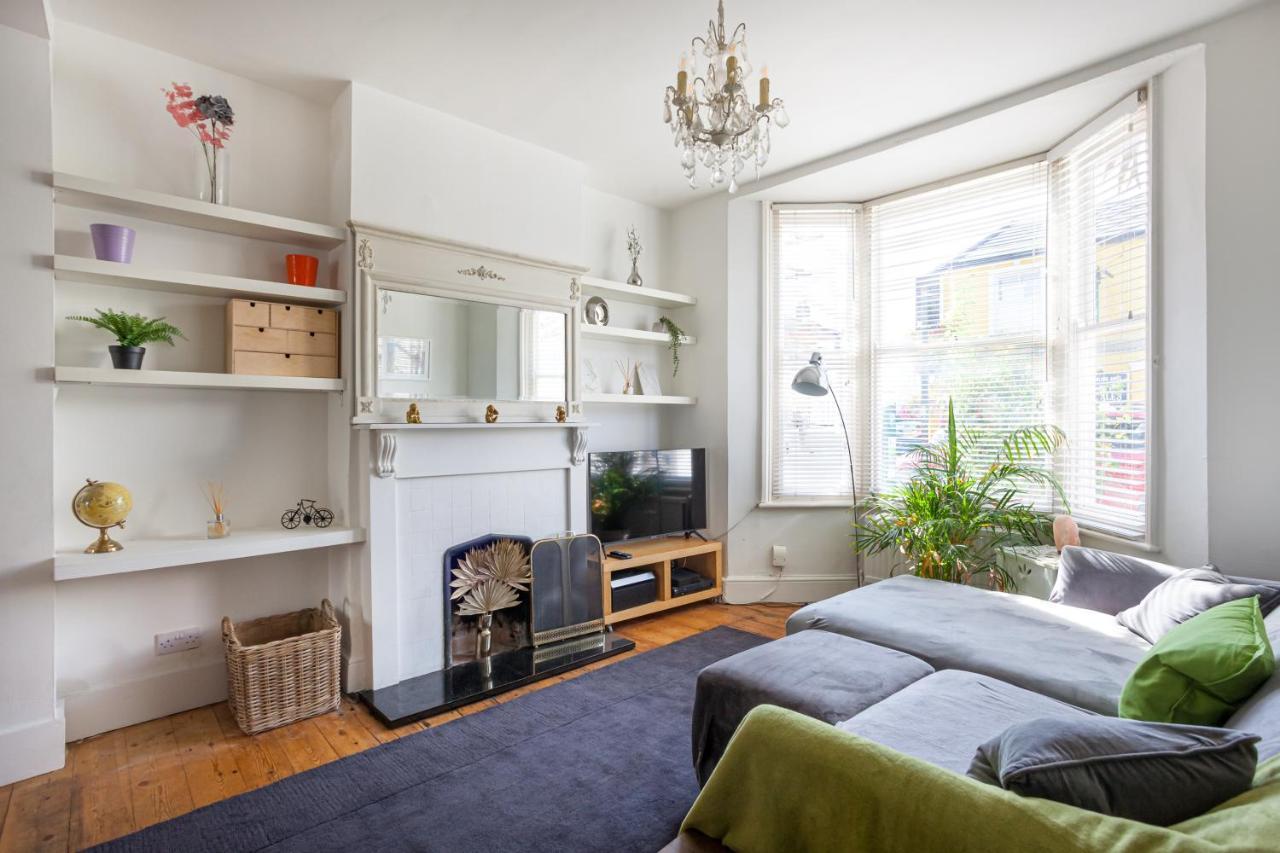 King Bd, Spacious 4Bd Victorian In Hove, 5 Mins From Beach! Brighton Exterior foto