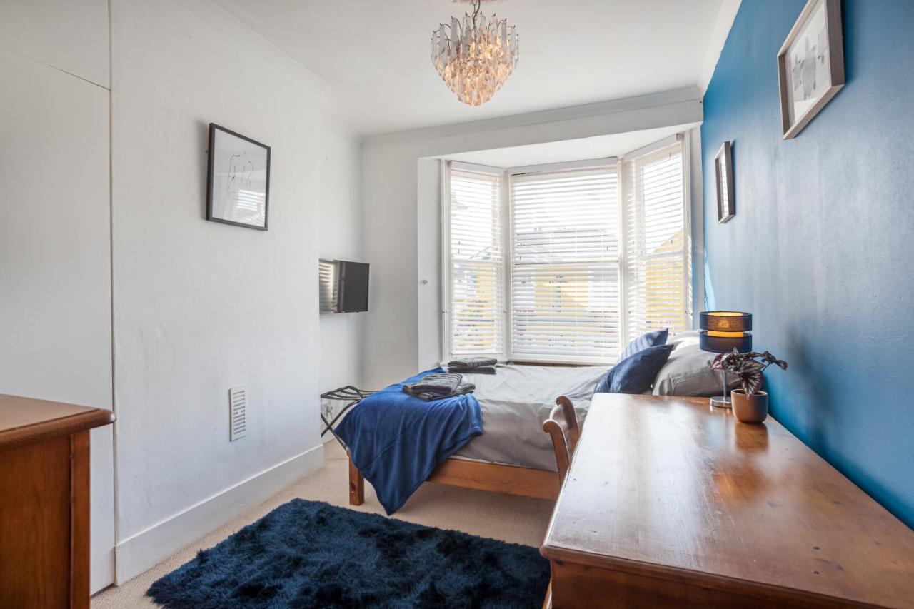 King Bd, Spacious 4Bd Victorian In Hove, 5 Mins From Beach! Brighton Exterior foto